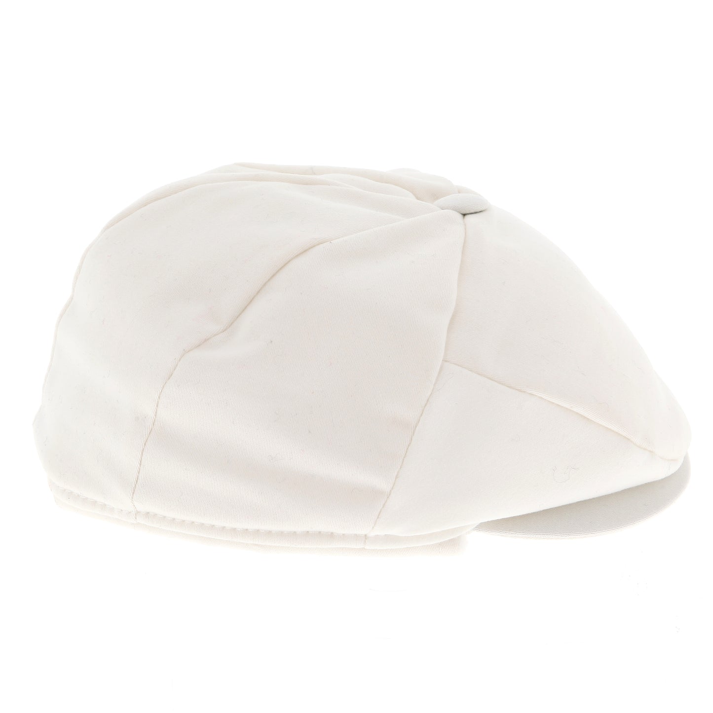 COLORICHIARI Cream velvet cap with earflaps